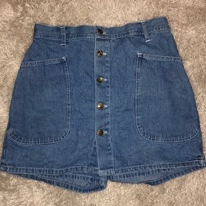 Denim Skort